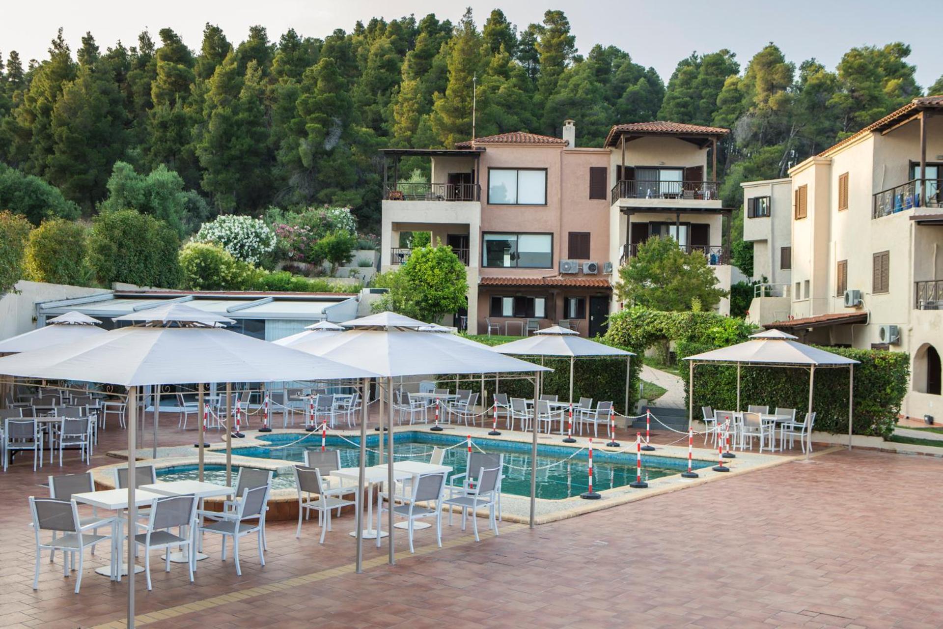 Elani Bay Resort Siviri Exterior foto